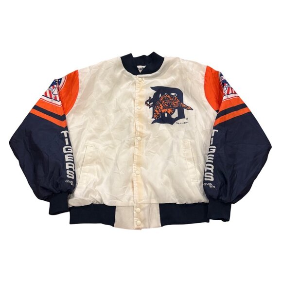 Vintage 1989 Rare Chalk Line Detroit Tigers MLB Fanimation Jacket Men's Size XL - Picture 2 of 9